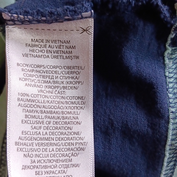 POLO RALPH LAUREN Big Pony Cotton Broad Horizontal Stripes Size 8 Tee - Picture 7 of 8